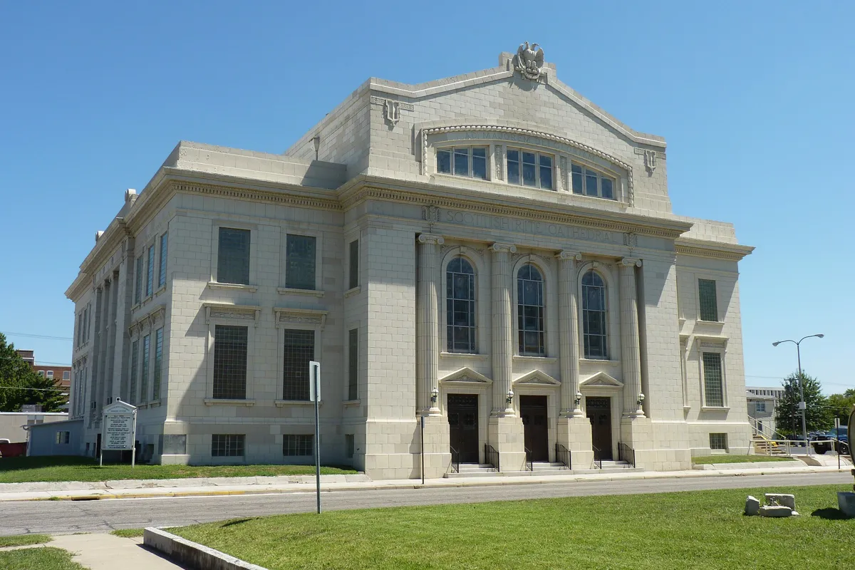 Scottish Rite Cathedral building in Joplin, Missouri